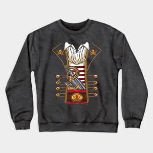 Pirate Buccaneer Halloween DIY Costume Crewneck Sweatshirt